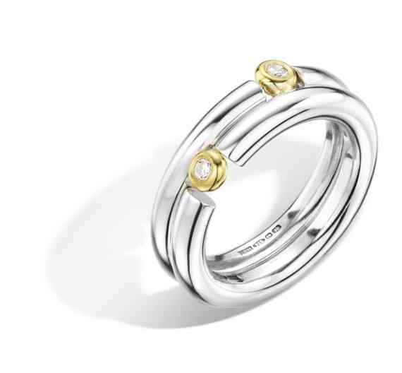 Double Round Puzzle Ring Double Round Puzzle Ring