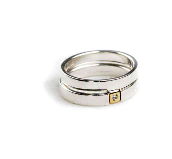 900 Diamond Square Puzzle Ring 900 Diamond Square Puzzle Ring