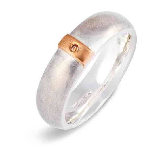 Cognac Linear Ring Cognac Linear Ring