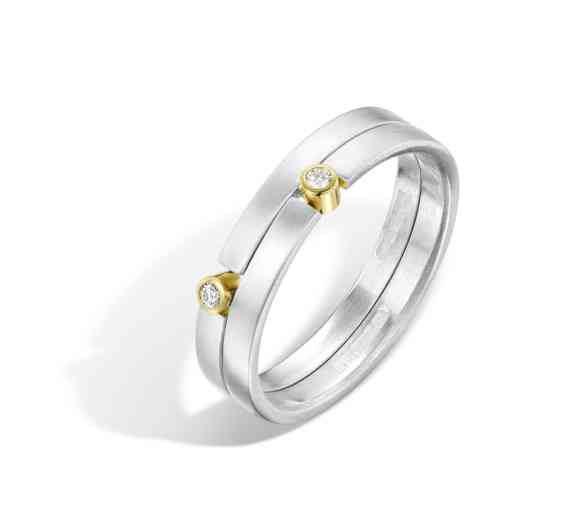 Double Slim Puzzle Ring Double Slim Puzzle Ring